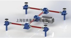 絲桿升降機(jī)平臺(tái)四臺(tái)同步怎么布局？_優(yōu)質(zhì)生產(chǎn)廠家（馭典重工）