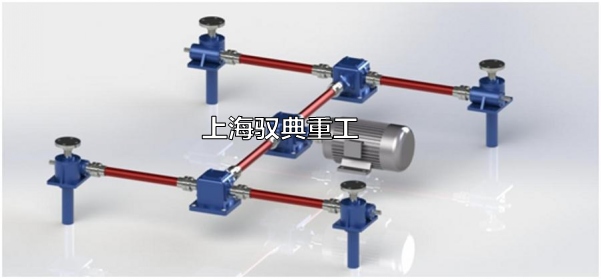 四臺聯(lián)動絲桿升降機(jī)