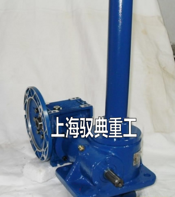 SWL絲桿升降機(jī)配RV蝸輪蝸桿減速機(jī)組合圖片